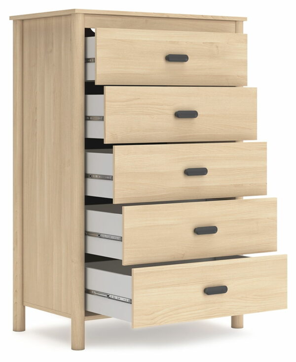 Cabinella - Tan - Five Drawer Chest - Image 7