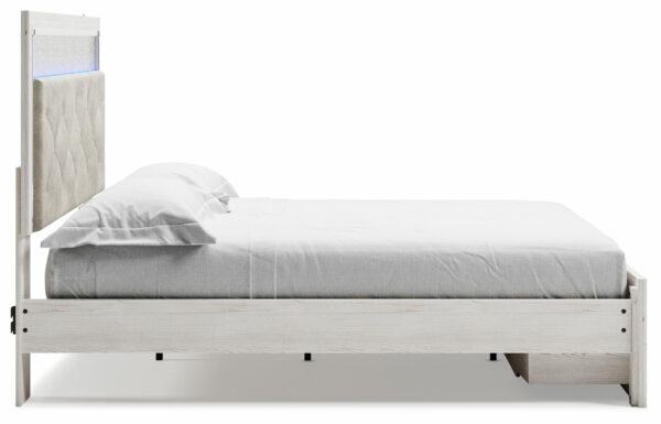 Altyra - White - King Upholstered Storage Bed - Image 3