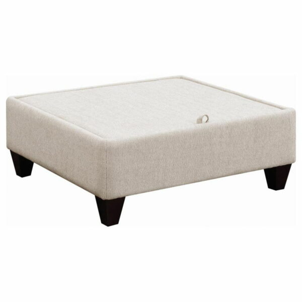 Mcloughlin - Upholstered Sloped Arm Sectional Sofa - Platinum - Image 7