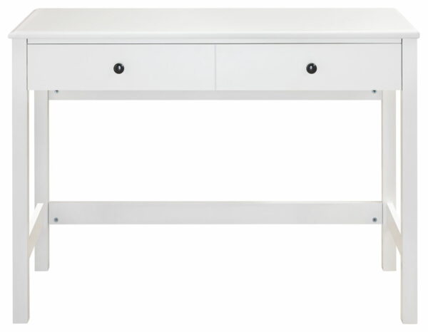 Othello - White - Home Office Small Desk - Image 2