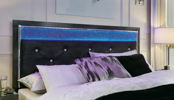 Kaydell - Upholstered Panel Storage Platform Bed - Image 7