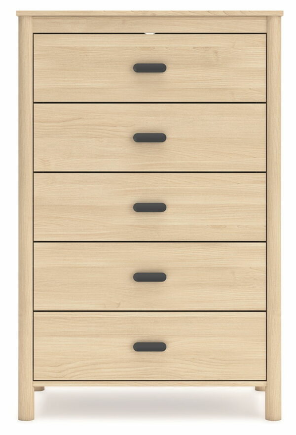 Cabinella - Tan - Five Drawer Chest - Image 10