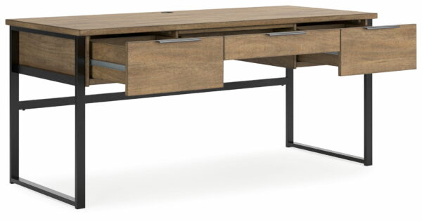Montia - Light Brown - Home Office Desk - Image 9