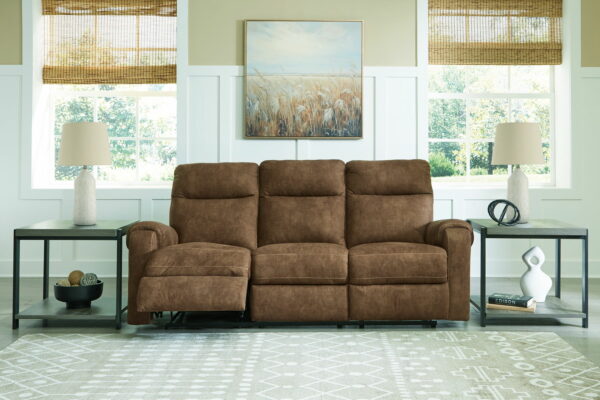 Edenwold - Brindle - Reclining Sofa - Image 2