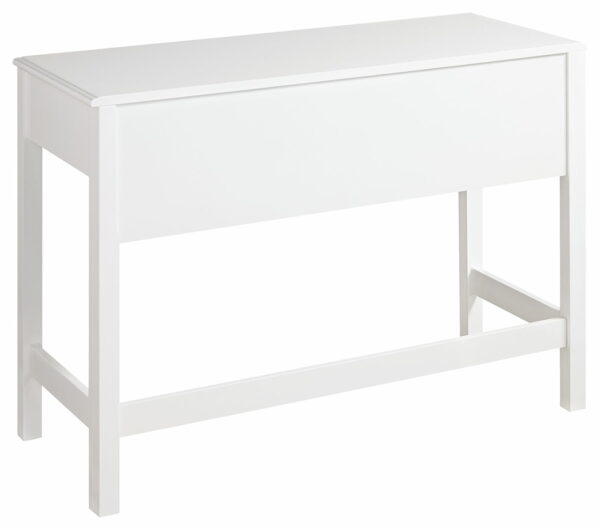 Othello - White - Home Office Small Desk - Image 5