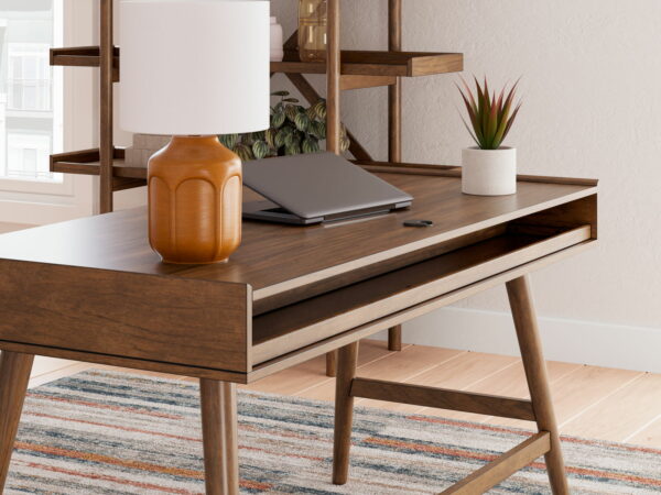 Lyncott - Brown - Home Office Desk - Image 10