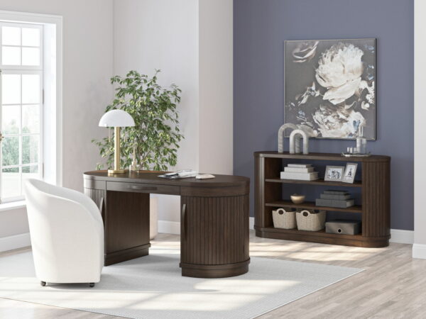 Korestone - Warm Brown - Home Office Desk - Image 10