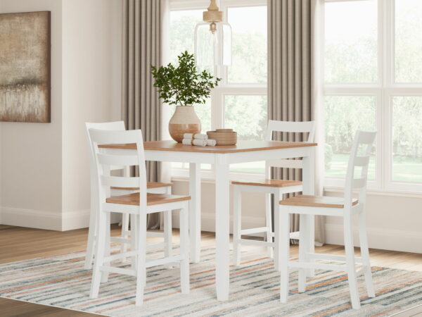 Gesthaven - Dining Room Counter Table Set - Image 14