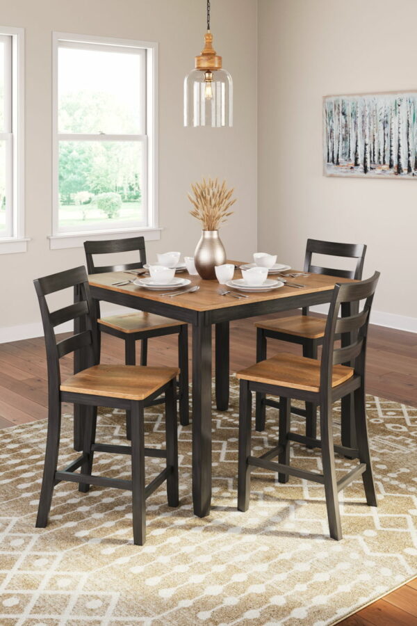 Gesthaven - Dining Room Counter Table Set - Image 15
