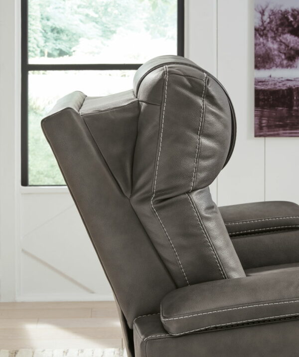 Feazada - Power Recliner With Adj Headrest - Image 15
