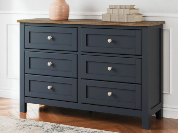 Landocken - Brown / Blue - Dresser - Image 11