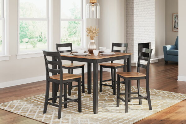 Gesthaven - Dining Room Counter Table Set - Image 3