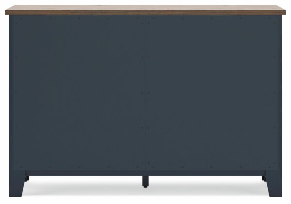Landocken - Brown / Blue - Dresser - Image 5