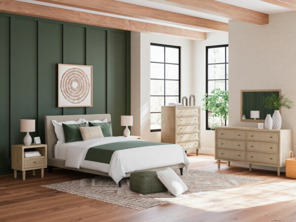 Cielden - Upholstered Bed With Roll Slats - Image 31