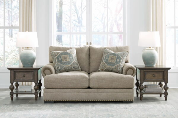 Galemore - Quarry - Loveseat - Image 7