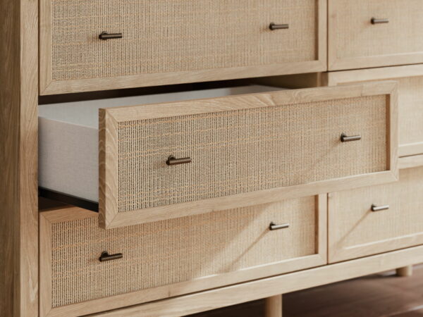 Cielden - Two-tone - Six Drawer Dresser - Image 9