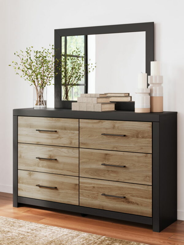Vertani - Black - Dresser And Mirror - Image 9