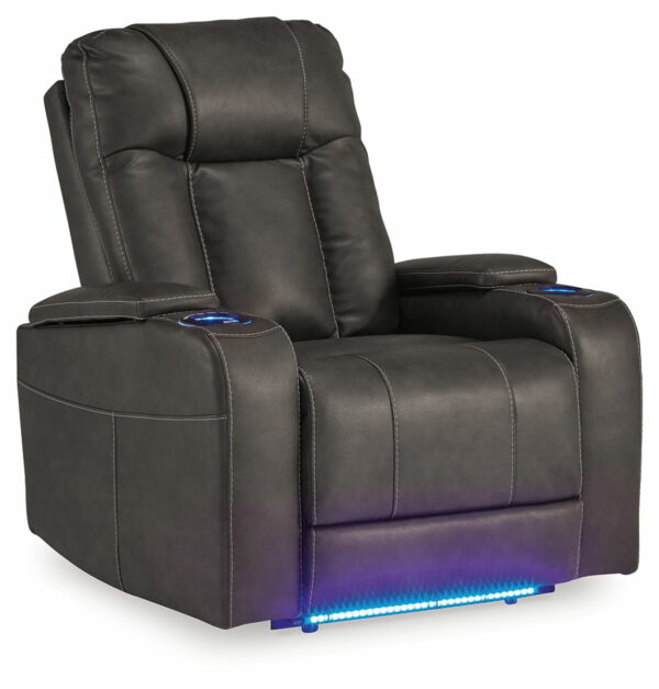 Feazada - Power Recliner With Adj Headrest - Image 23