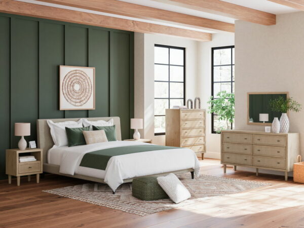 Cielden - Upholstered Bed With Roll Slats - Image 34
