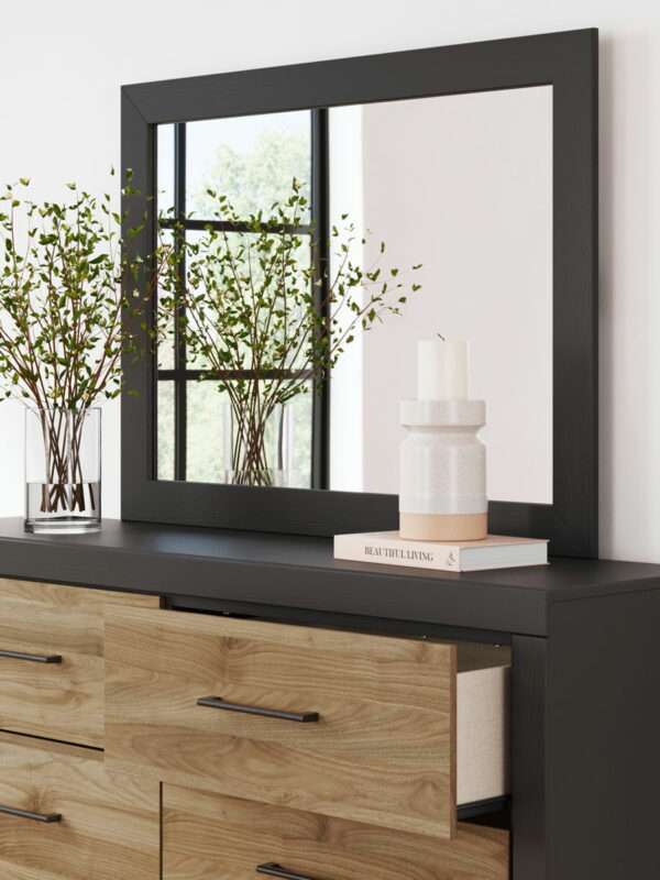 Vertani - Black - Dresser And Mirror - Image 8