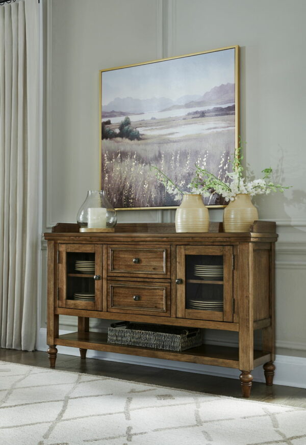 Sturlayne - Brown - Dining Room Server - Image 8