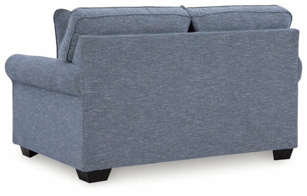 Carissa Manor - Denim - Loveseat - Image 5