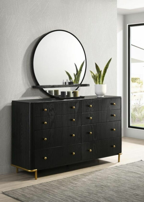 Arini - 8-Drawer Bedroom Dresser With Mirror - Image 3