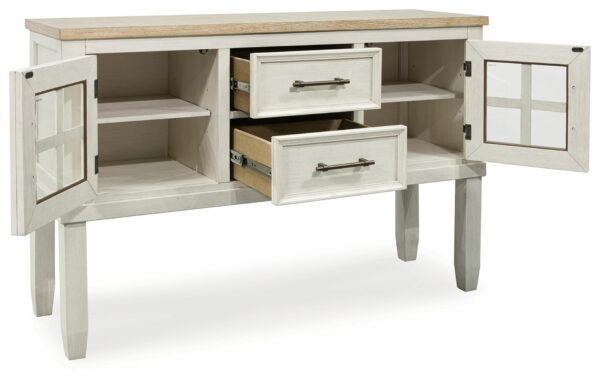 Shaybrock - Rectangular Dining Room Extension Table Set - Image 7