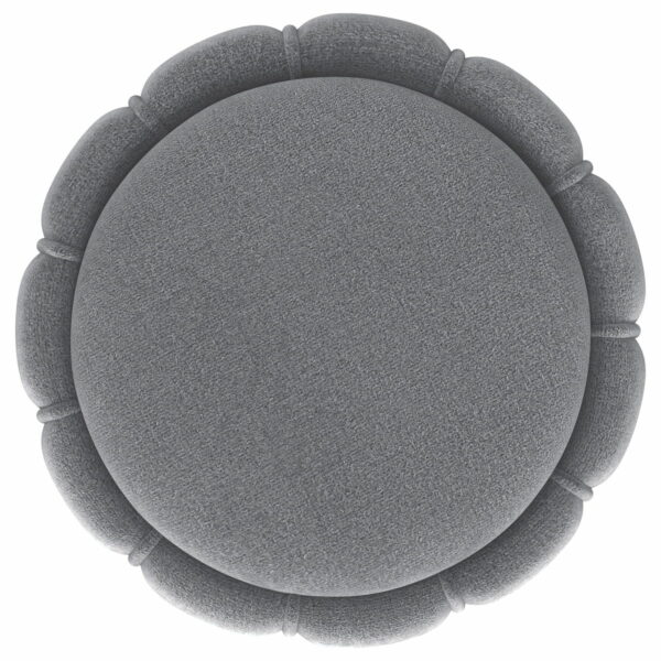 Sora - Round Upholstered Ottoman - Image 6