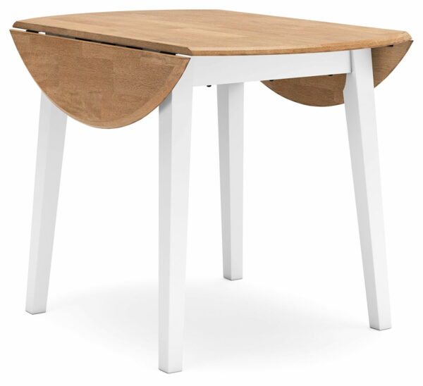 Gesthaven - Round Dining Room Drop Leaf Table Set - Image 13