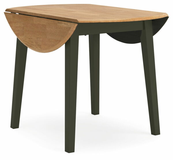 Gesthaven - Round Dining Room Drop Leaf Table Set - Image 7
