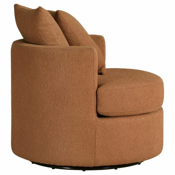 Debbie - Upholstered Swivel Accent Chair - Image 5
