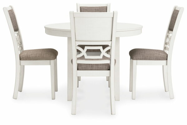 Erinberg - Antique White - Dining Room Table Set (Set of 5) - Image 3