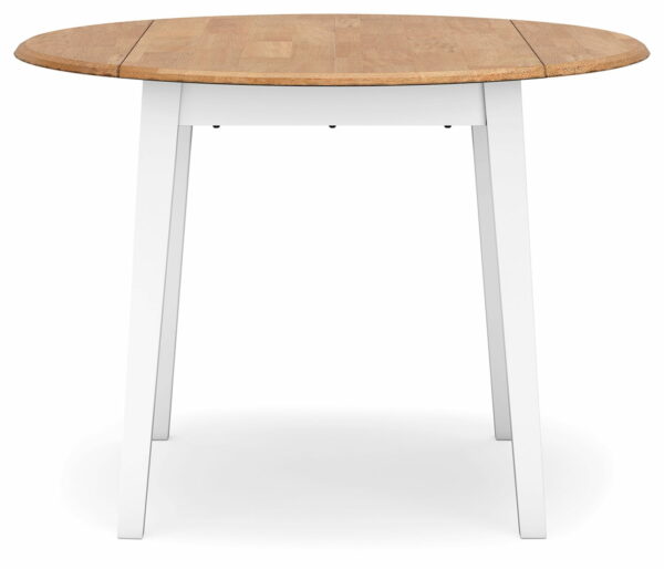 Gesthaven - Round Dining Room Drop Leaf Table Set - Image 5