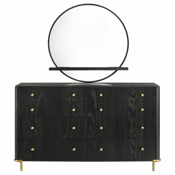 Arini - 8-Drawer Bedroom Dresser With Mirror - Image 4