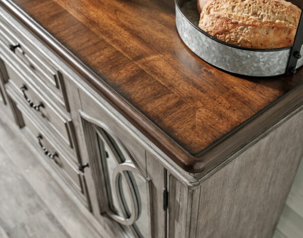 Lodenbay - Antique Gray - Dining Room Server - Image 6