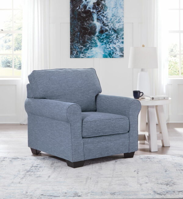 Carissa Manor - Denim - Chair - Image 3