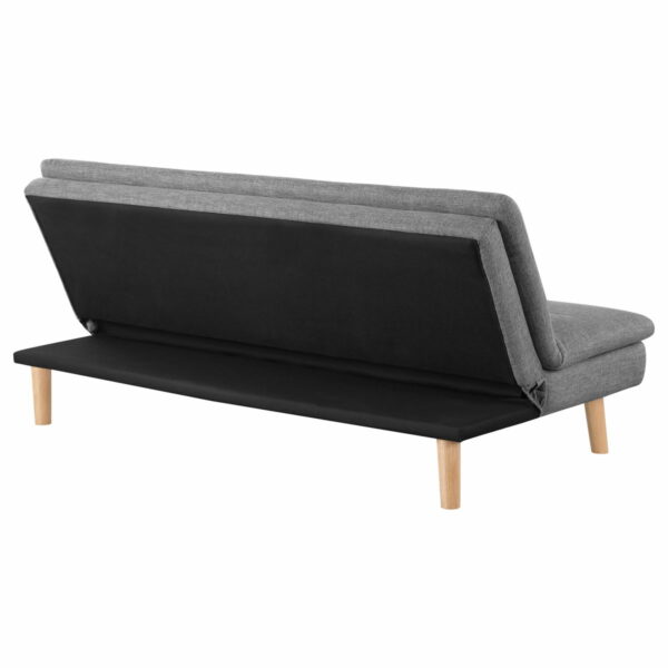 Scout - Upholstered Tufted Convertible Sofa Bed - Gray - Image 10