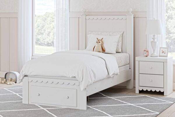 Mollviney - Panel Storage Bed - Image 18