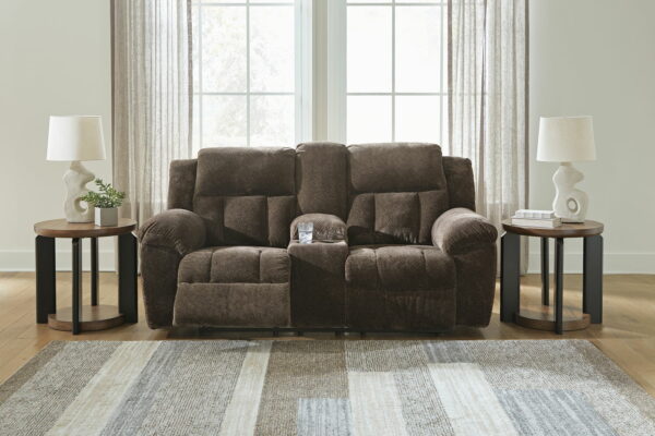 Frohn - Dbl Reclining Loveseat With Console - Image 3