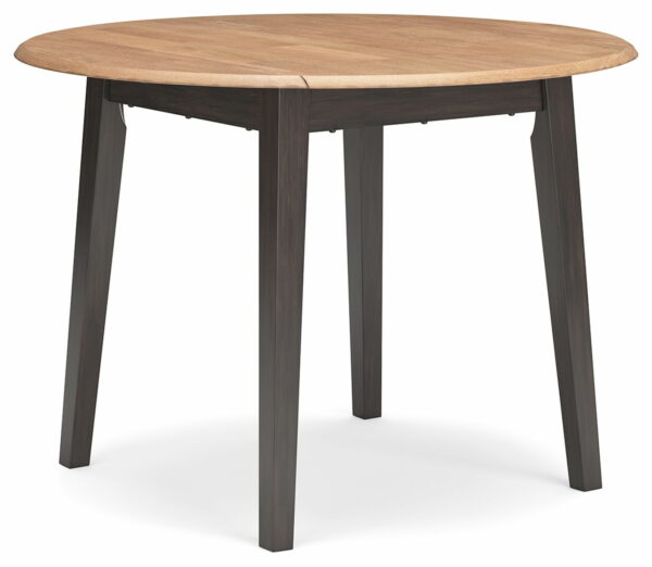 Gesthaven - Round Dining Room Drop Leaf Table Set - Image 12