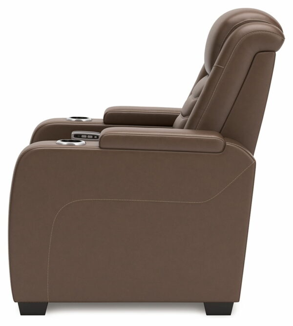 High Impact - Tobacco - Power Recliner / Adj Headrest - Image 5