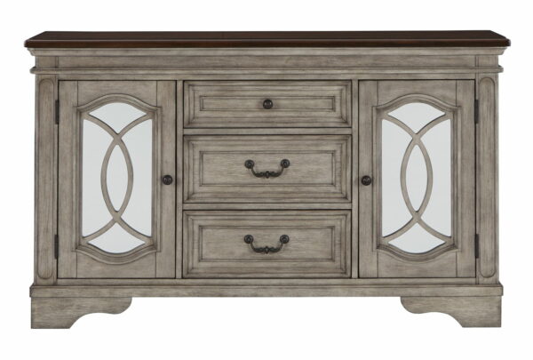 Lodenbay - Antique Gray - Dining Room Server - Image 5
