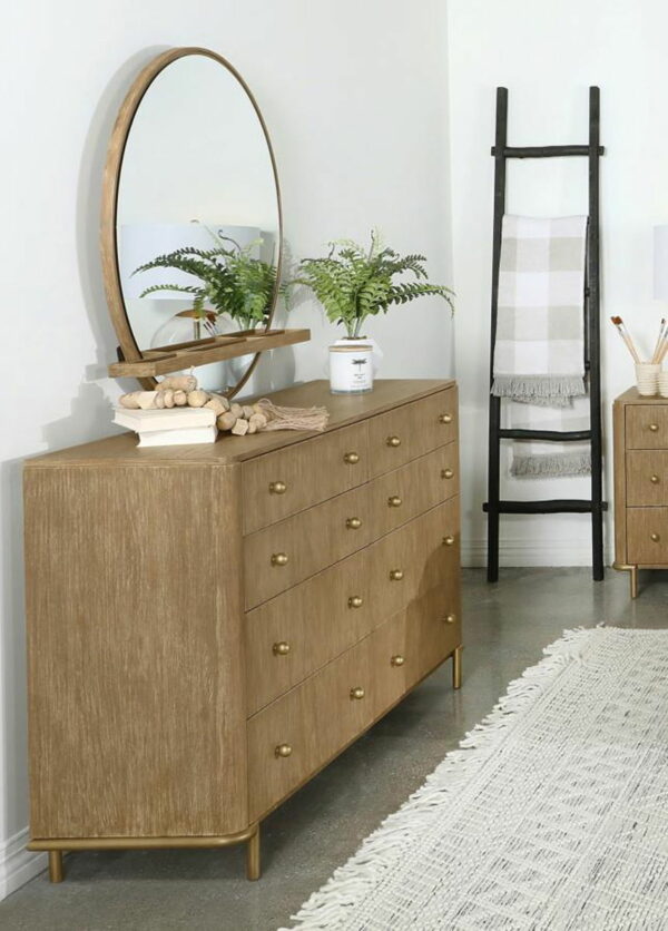 Arini - 8-Drawer Bedroom Dresser With Mirror - Image 5