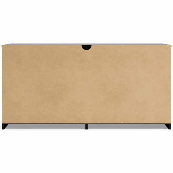 Finch - Black - Six Drawer Dresser - Image 4