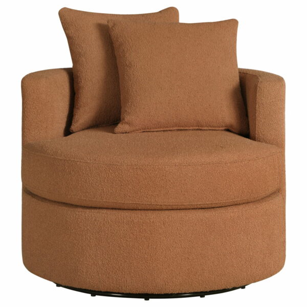 Debbie - Upholstered Swivel Accent Chair - Image 9