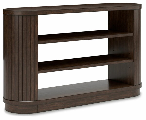 Korestone - Warm Brown - 3 Pc. - Home Office Desk, Chair, Credenza - Image 8