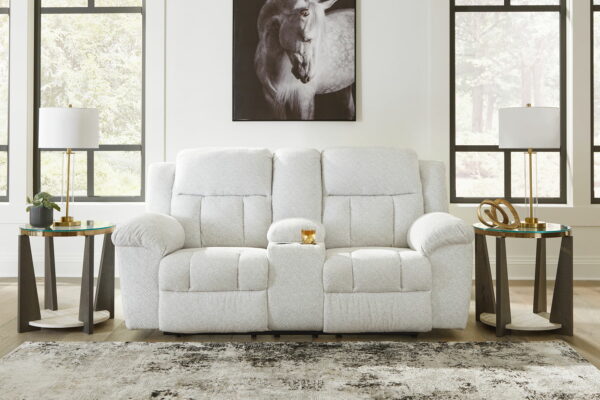 Frohn - Dbl Reclining Loveseat With Console - Image 7