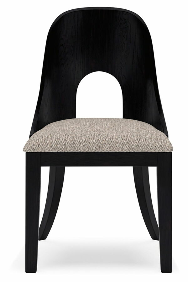 Rowanbeck - Black - 3 Pc. - Home Office Desk, Chair, Bookcase - Image 11
