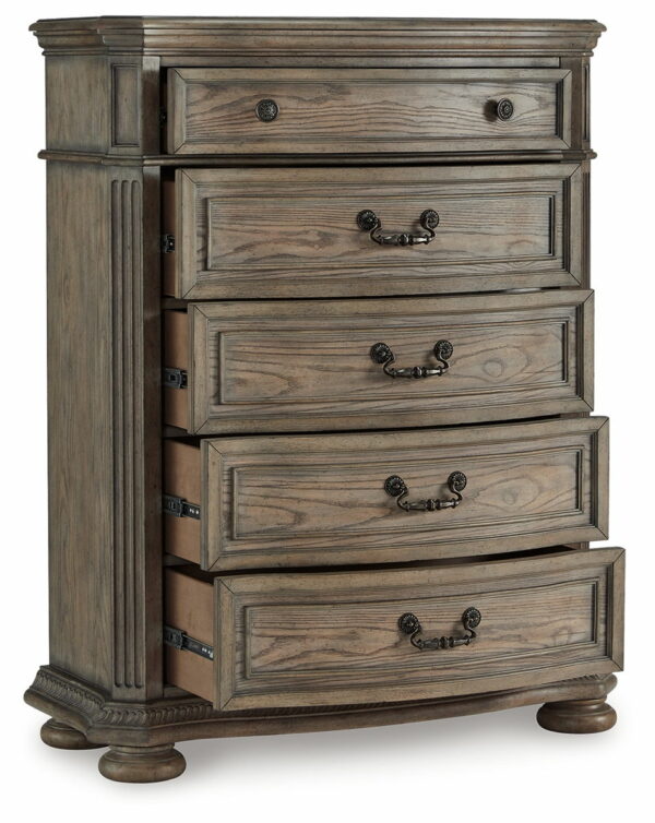 Ardenfield - Light Brown - Five Drawer Chest - Image 6